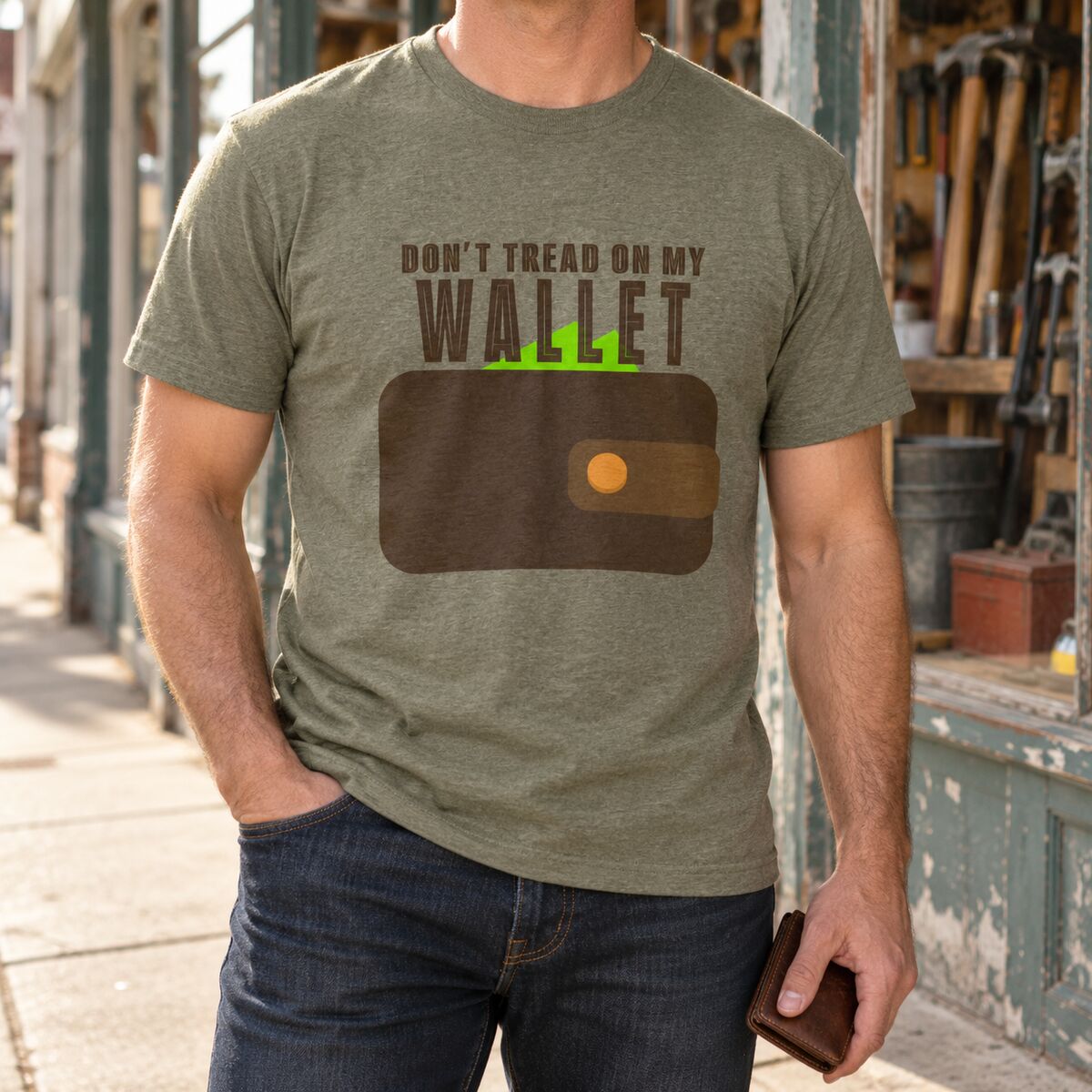 Don't Tread On My Wallet Tee