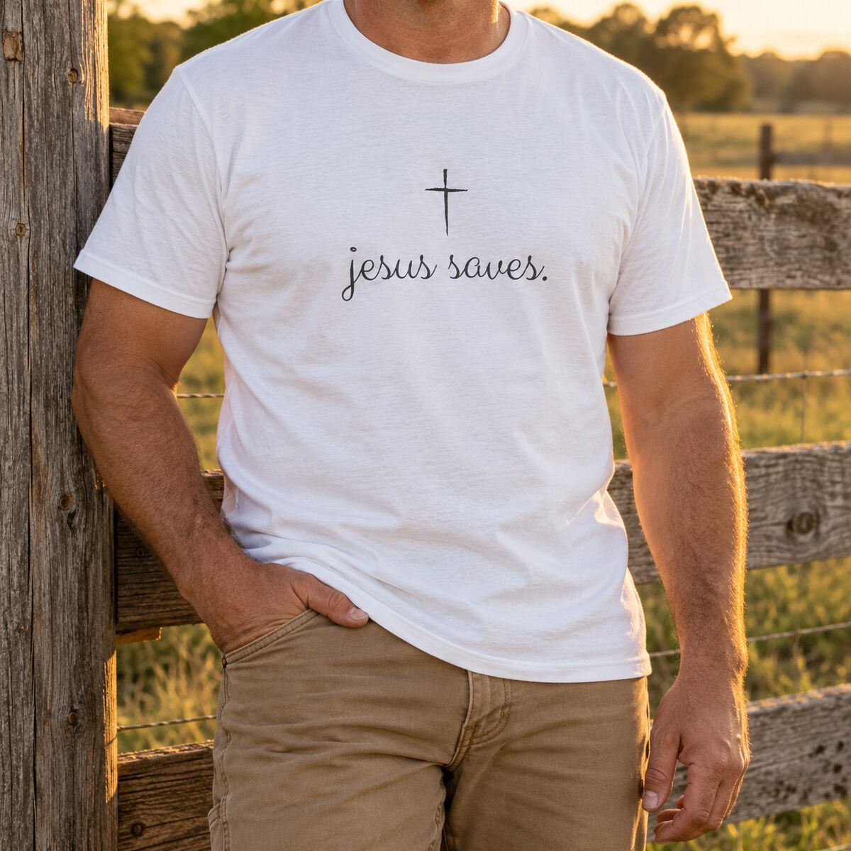 Jesus Saves Tee